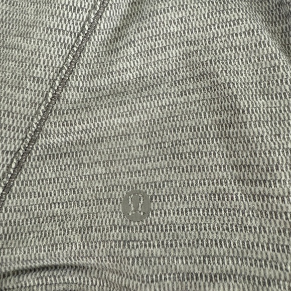 Lululemon Runderful 1/2 Zip Mini Check Pique  Heathered - Picture 6 of 8